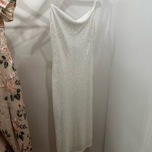 Jenny Yoo sequin midi dress